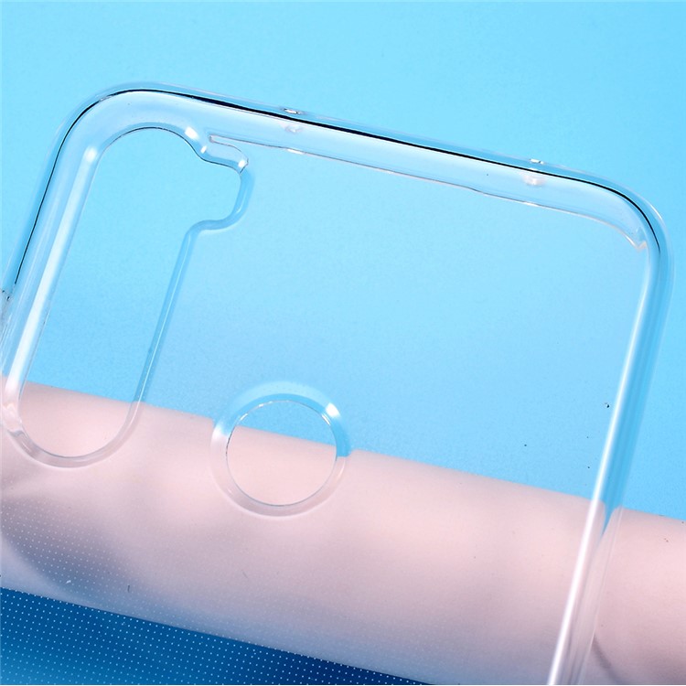 Transparent Soft TPU Phone Casing with Non-slip Inner for Xiaomi Redmi Note 8-3