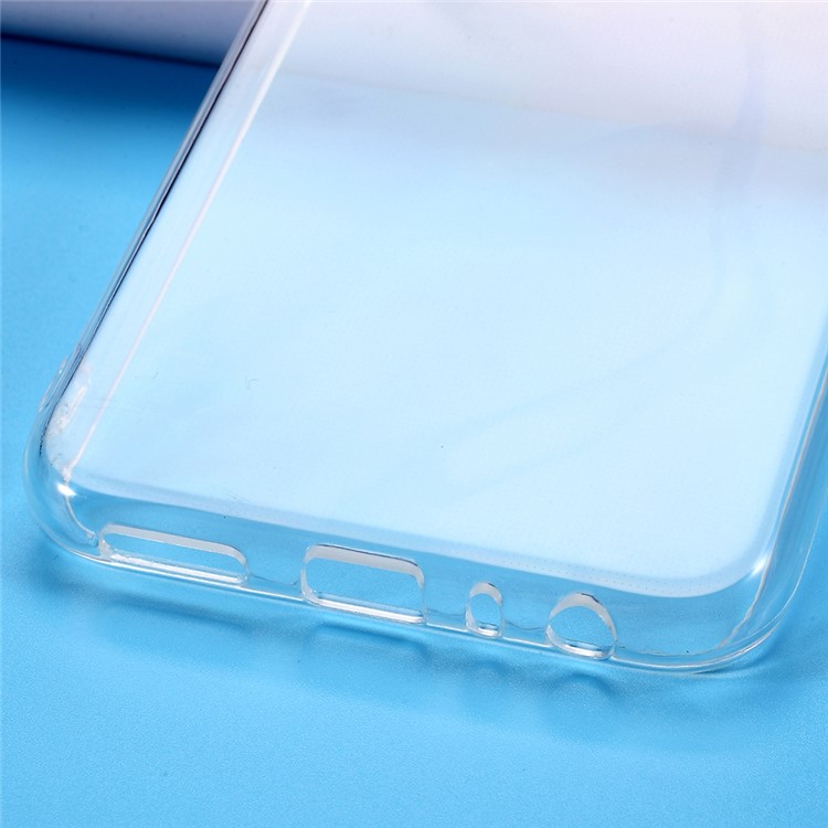 Transparent Soft TPU Phone Casing with Non-slip Inner for Xiaomi Redmi Note 8-4