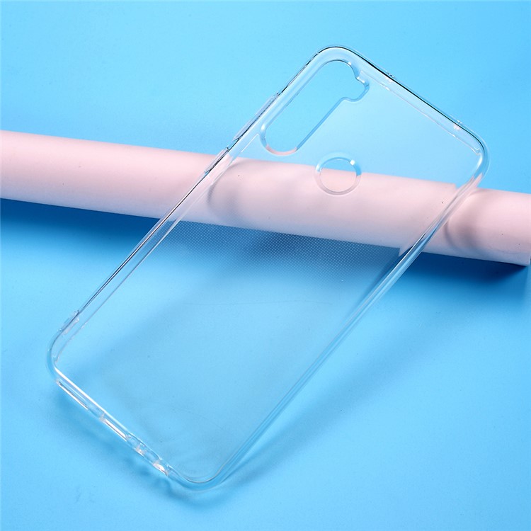 Transparent Soft TPU Phone Casing with Non-slip Inner for Xiaomi Redmi Note 8-5