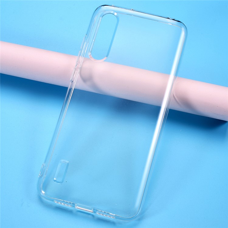 Transparent Soft TPU Phone Casing with Non-slip Inner for Xiaomi Mi CC9/Mi CC9 Meitu Edition/Mi 9 Lite-2