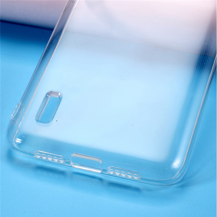 Transparent Soft TPU Phone Casing with Non-slip Inner for Xiaomi Mi CC9/Mi CC9 Meitu Edition/Mi 9 Lite-4