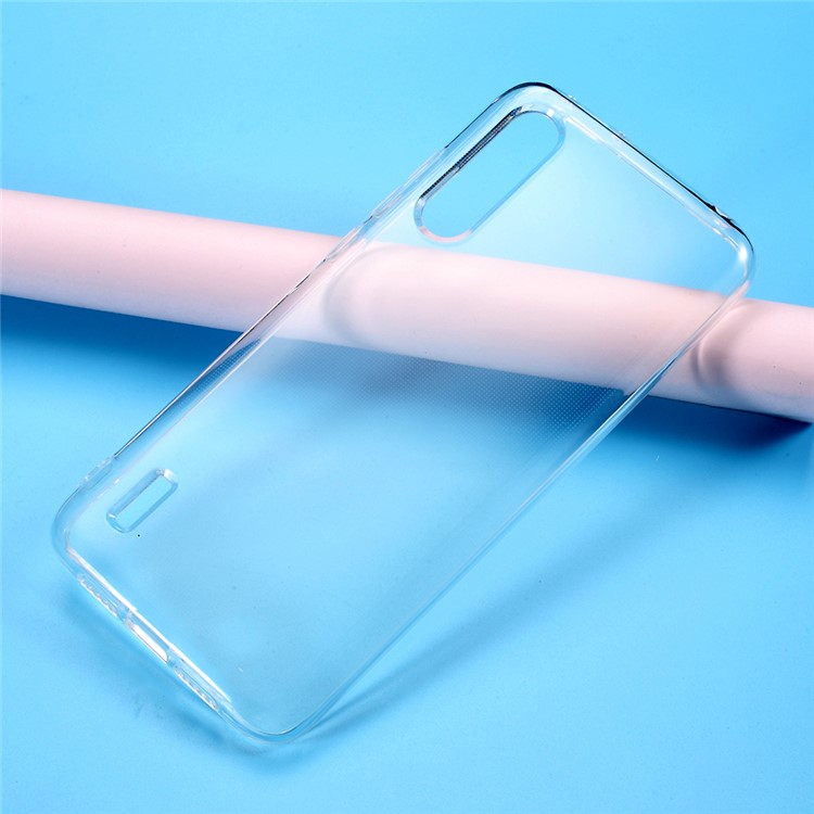 Transparent Soft TPU Phone Casing with Non-slip Inner for Xiaomi Mi CC9/Mi CC9 Meitu Edition/Mi 9 Lite-5