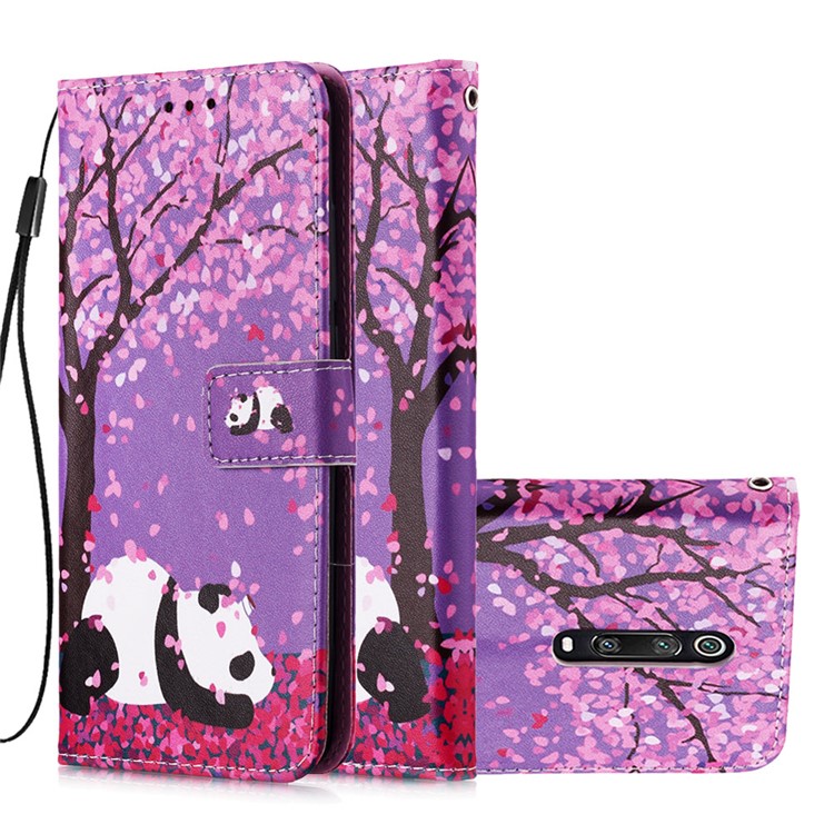 Pattern Printing PU Leather Wallet Protective Case for Xiaomi Redmi K20 Pro / Mi 9T Pro / Redmi K20 / Mi 9T - Lazy Panda-4