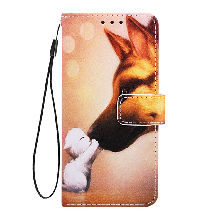 Pattern Printing PU Leather Wallet Protective Case for Xiaomi Redmi K20 Pro / Mi 9T Pro / Redmi K20 / Mi 9T - Dog and Cat-2