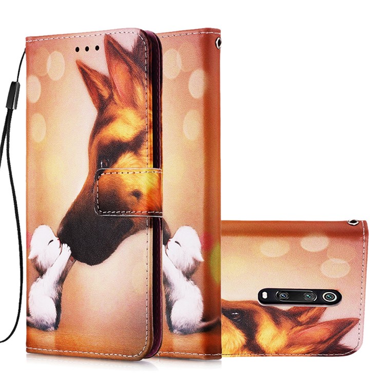 Pattern Printing PU Leather Wallet Protective Case for Xiaomi Redmi K20 Pro / Mi 9T Pro / Redmi K20 / Mi 9T - Dog and Cat-4