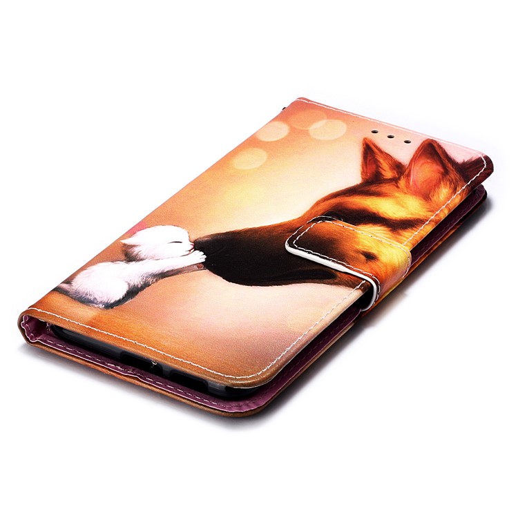 Pattern Printing PU Leather Wallet Protective Case for Xiaomi Redmi K20 Pro / Mi 9T Pro / Redmi K20 / Mi 9T - Dog and Cat-7