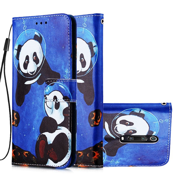Pattern Printing PU Leather Wallet Protective Case for Xiaomi Redmi K20 Pro / Mi 9T Pro / Redmi K20 / Mi 9T - Cute Panda-4