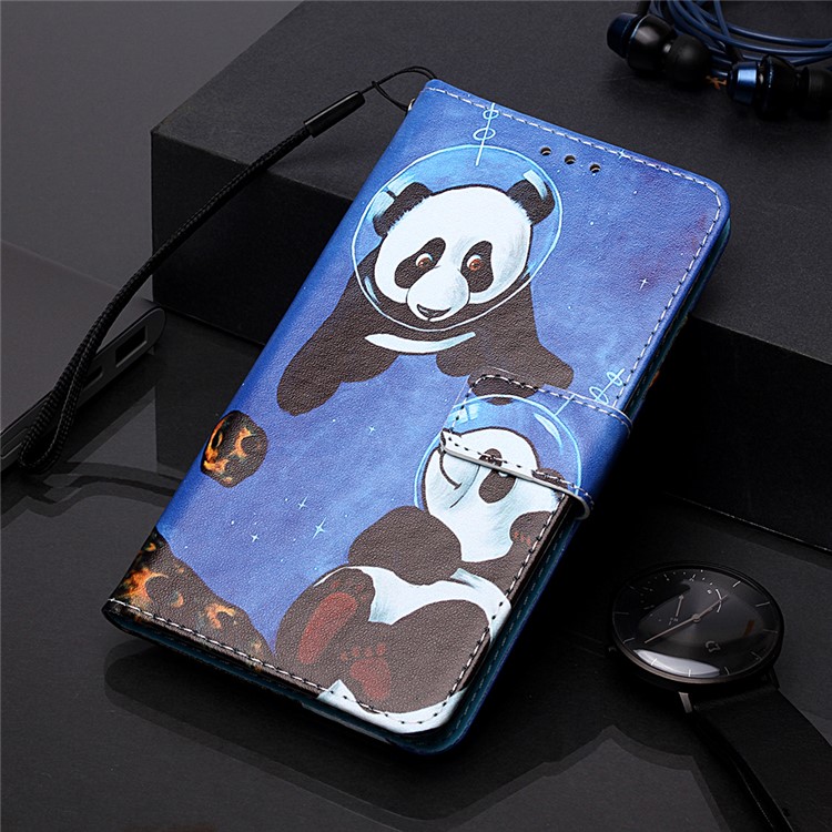 Pattern Printing PU Leather Wallet Protective Case for Xiaomi Redmi K20 Pro / Mi 9T Pro / Redmi K20 / Mi 9T - Cute Panda-8