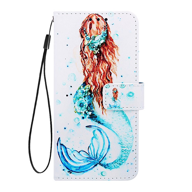 Pattern Printing PU Leather Wallet Protective Case for Xiaomi Redmi K20 Pro / Mi 9T Pro / Redmi K20 / Mi 9T - Mermaid-2