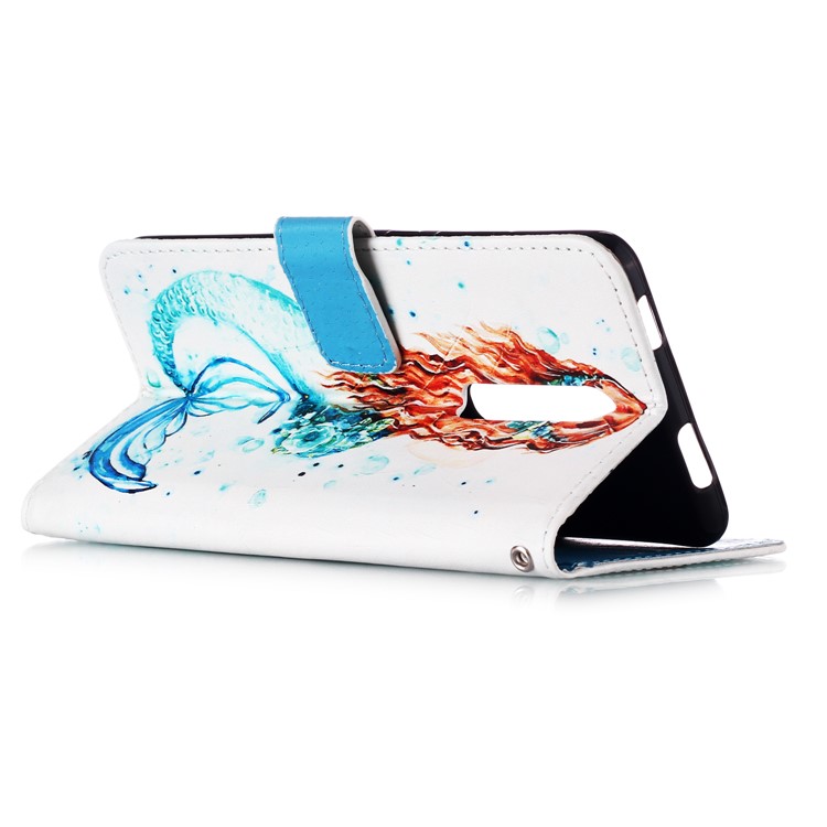 Pattern Printing PU Leather Wallet Protective Case for Xiaomi Redmi K20 Pro / Mi 9T Pro / Redmi K20 / Mi 9T - Mermaid-5