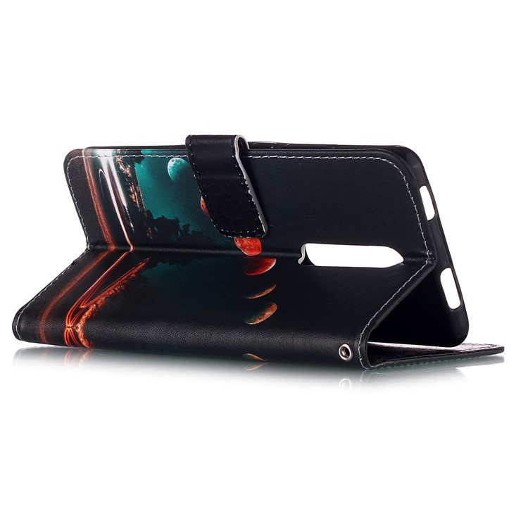 Pattern Printing PU Leather Wallet Protective Case for Xiaomi Redmi K20 Pro / Mi 9T Pro / Redmi K20 / Mi 9T - Planets-5