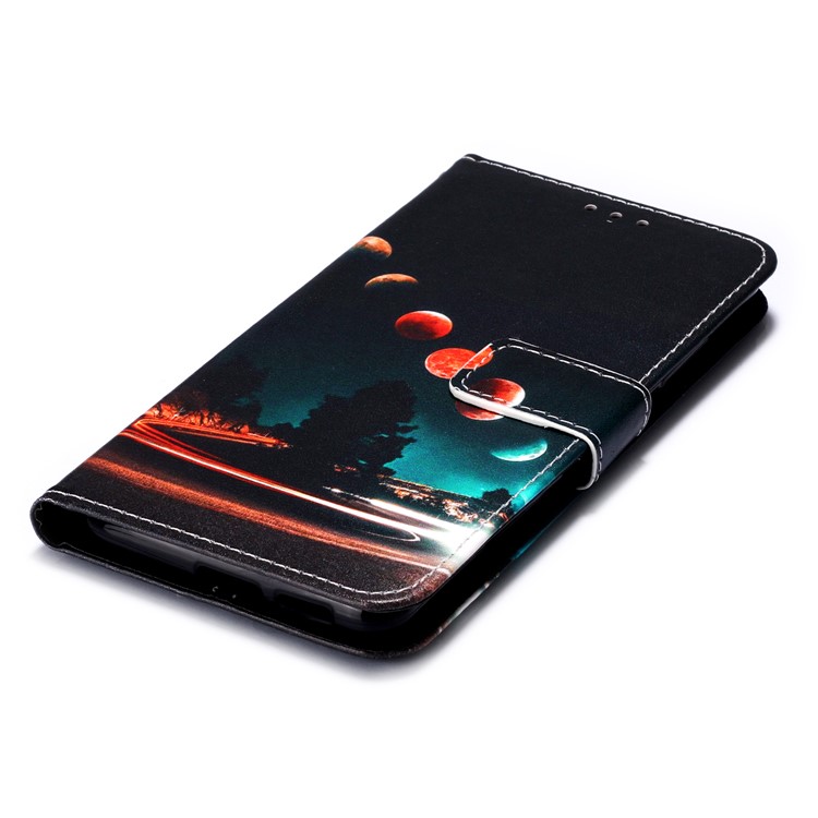 Pattern Printing PU Leather Wallet Protective Case for Xiaomi Redmi K20 Pro / Mi 9T Pro / Redmi K20 / Mi 9T - Planets-7