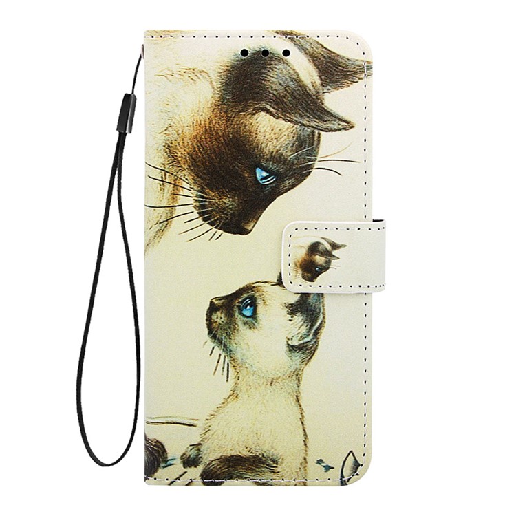 Pattern Printing PU Leather Wallet Protective Case for Xiaomi Redmi K20 Pro / Mi 9T Pro / Redmi K20 / Mi 9T - Two Cats-2