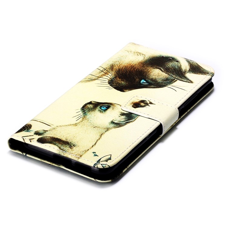 Pattern Printing PU Leather Wallet Protective Case for Xiaomi Redmi K20 Pro / Mi 9T Pro / Redmi K20 / Mi 9T - Two Cats-7
