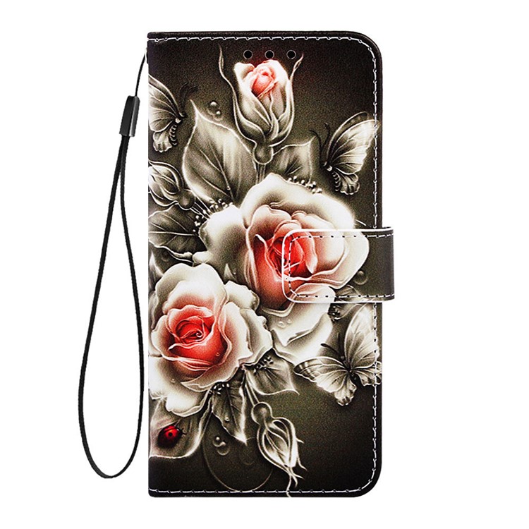 Pattern Printing PU Leather Wallet Protective Case for Xiaomi Redmi K20 Pro / Mi 9T Pro / Redmi K20 / Mi 9T - Flowers-2