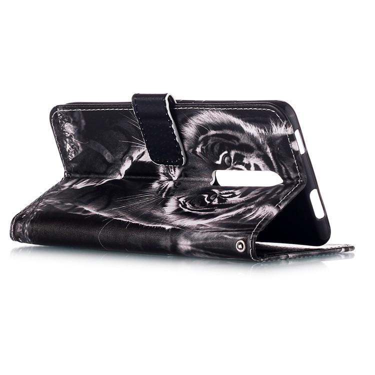Pattern Printing PU Leather Wallet Protective Case for Xiaomi Redmi K20 Pro / Mi 9T Pro / Redmi K20 / Mi 9T - Tiger-5