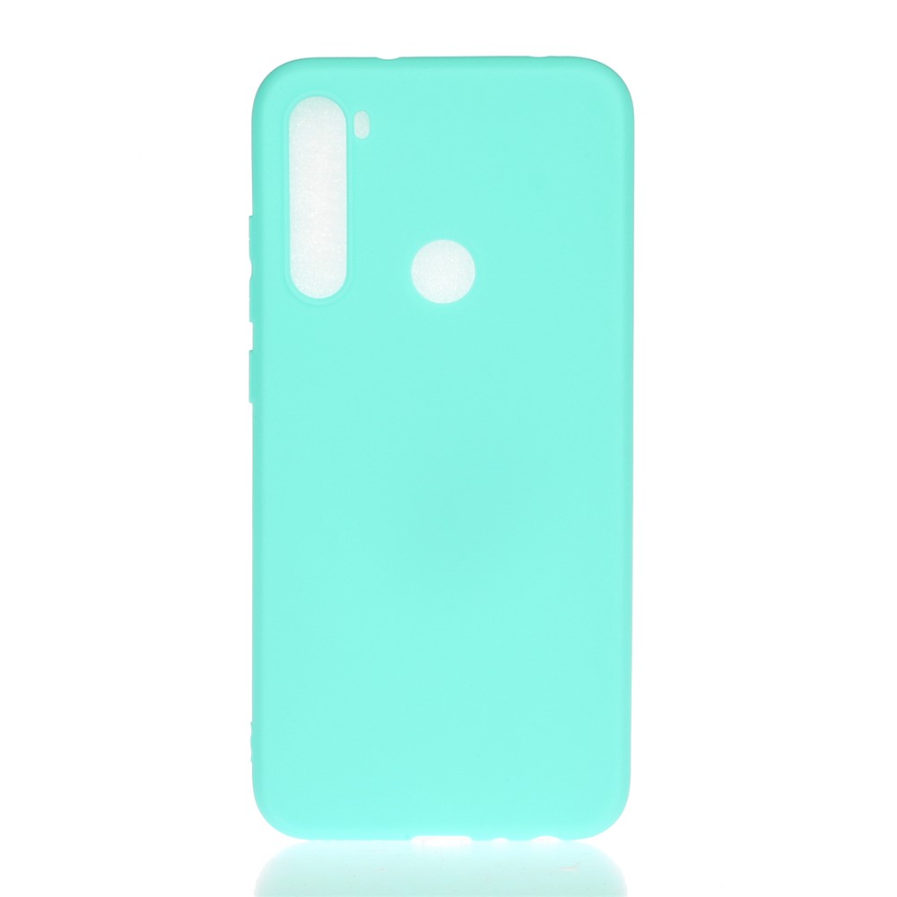 Soft Frosted TPU Case for Xiaomi Redmi Note 8 - Baby Blue-1