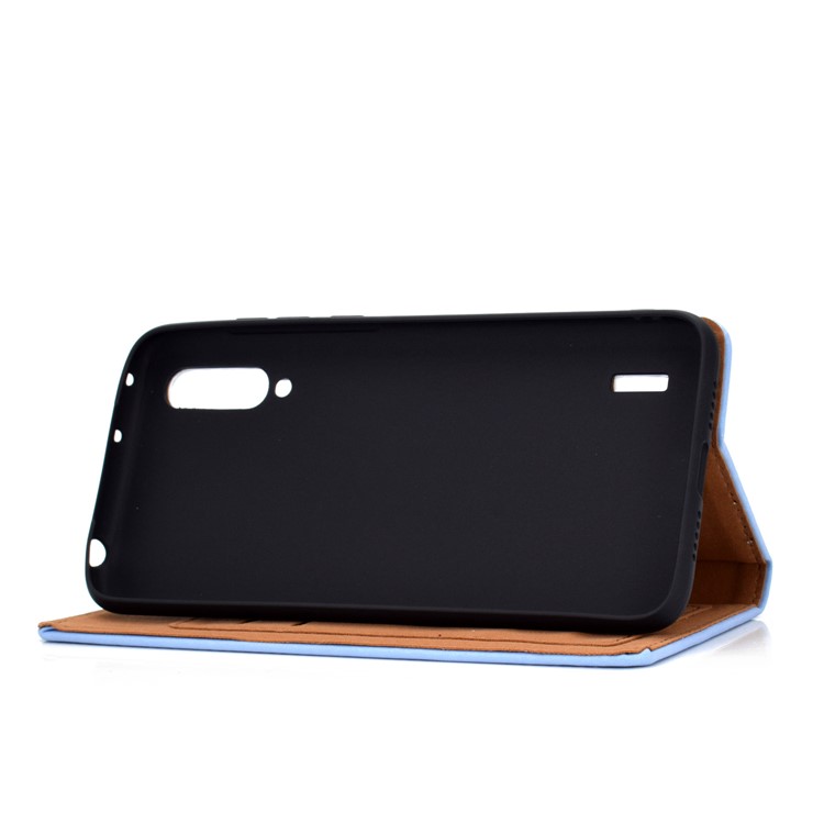 Pattern Printing Leather Stand Case with Card Slots for Xiaomi Mi CC9e / Mi A3 - Cat-3