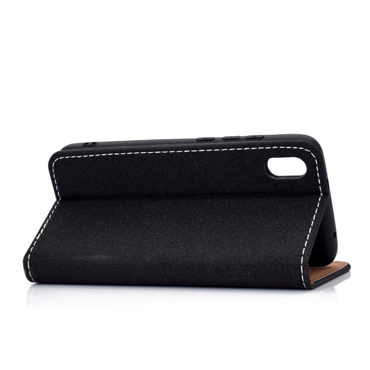 Pattern Printing PU Leather Stand Case with Card Slots for Xiaomi Redmi 7A - Spaceman-4