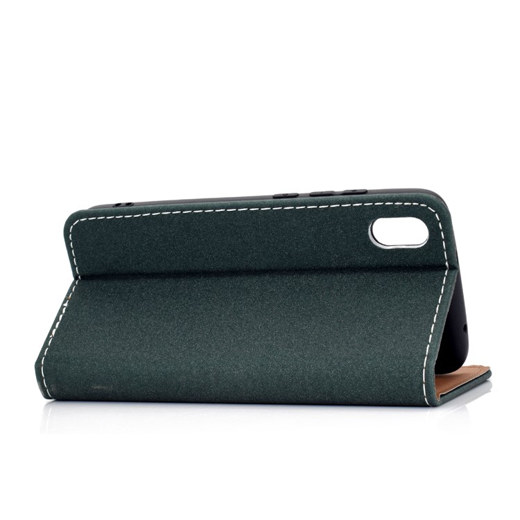 Pattern Printing PU Leather Stand Case with Card Slots for Xiaomi Redmi 7A - Elephant-4