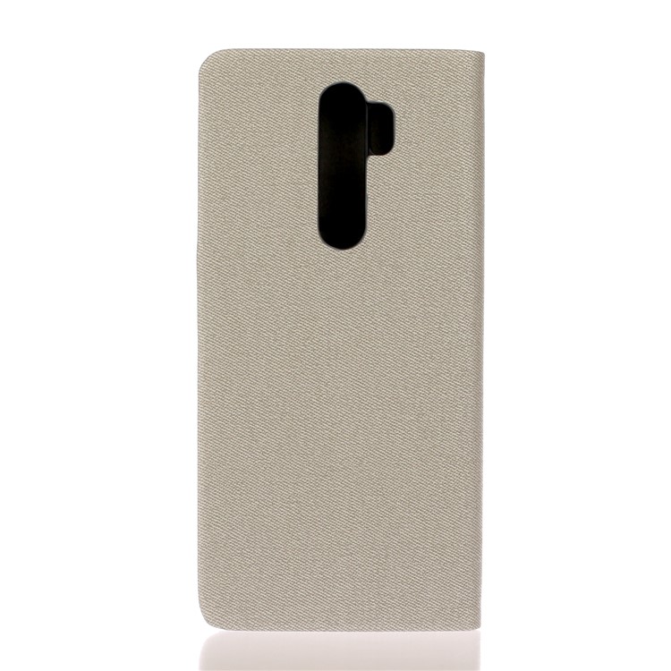 Assorted Color PU Leather Shell with Stand for Xiaomi Redmi Note 8 Pro - White-2