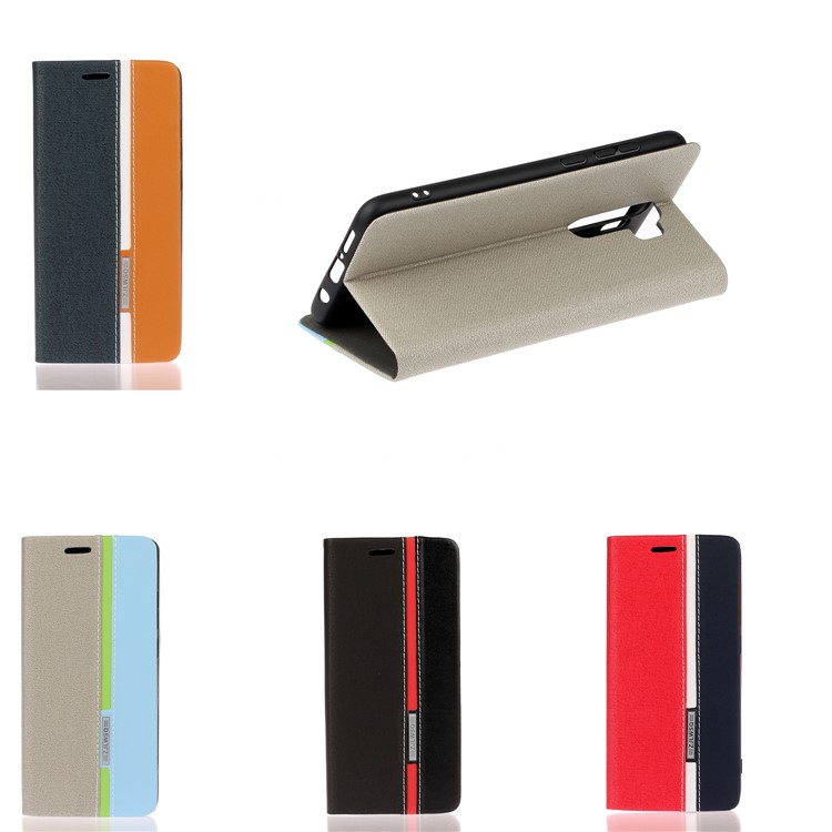 Assorted Color PU Leather Shell with Stand for Xiaomi Redmi Note 8 Pro - White-6