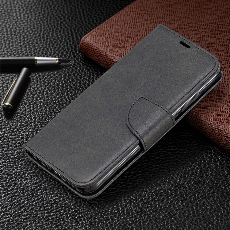 Caso Della Copertura PU Leather Wallet Phone Basamento Per Xiaomi Redmi Nota 8 - Nero-7
