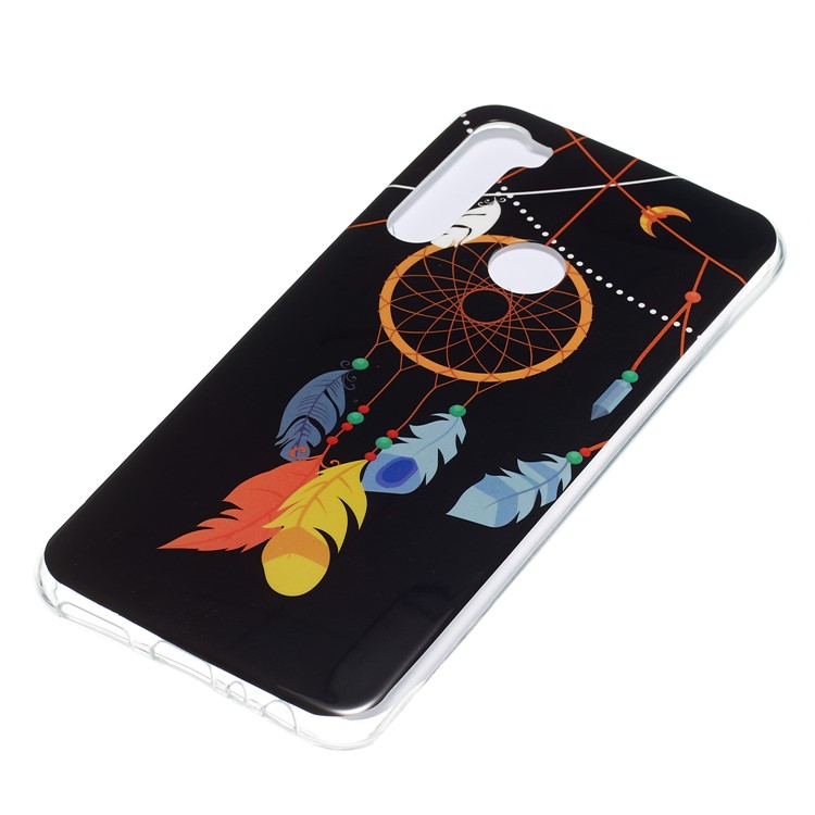 Noctilucent IMD TPU Case for Xiaomi Redmi Note 8 - Feather Dream Catcher-4