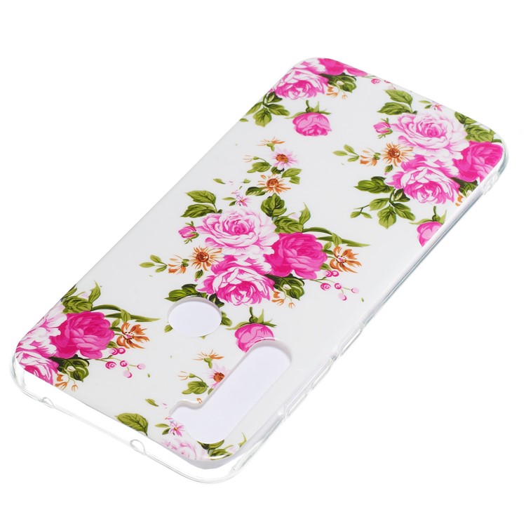 Noctilucent IMD TPU Case for Xiaomi Redmi Note 8 - Vivid Flowers-5