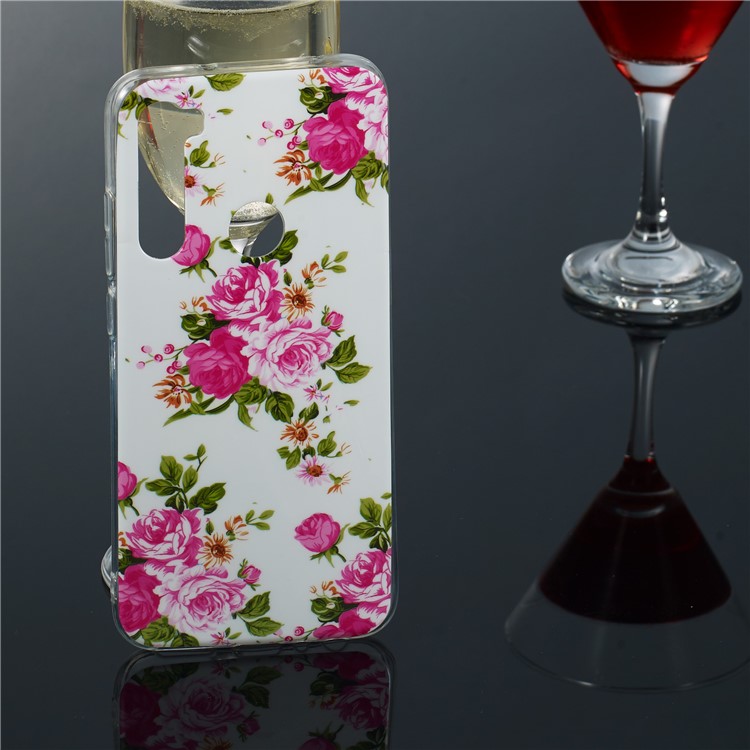 Noctilucent IMD TPU Case for Xiaomi Redmi Note 8 - Vivid Flowers-8
