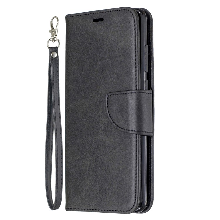 For Xiaomi Redmi Note 8 Pro PU Leather Wallet Stand Phone Shell - Black-2