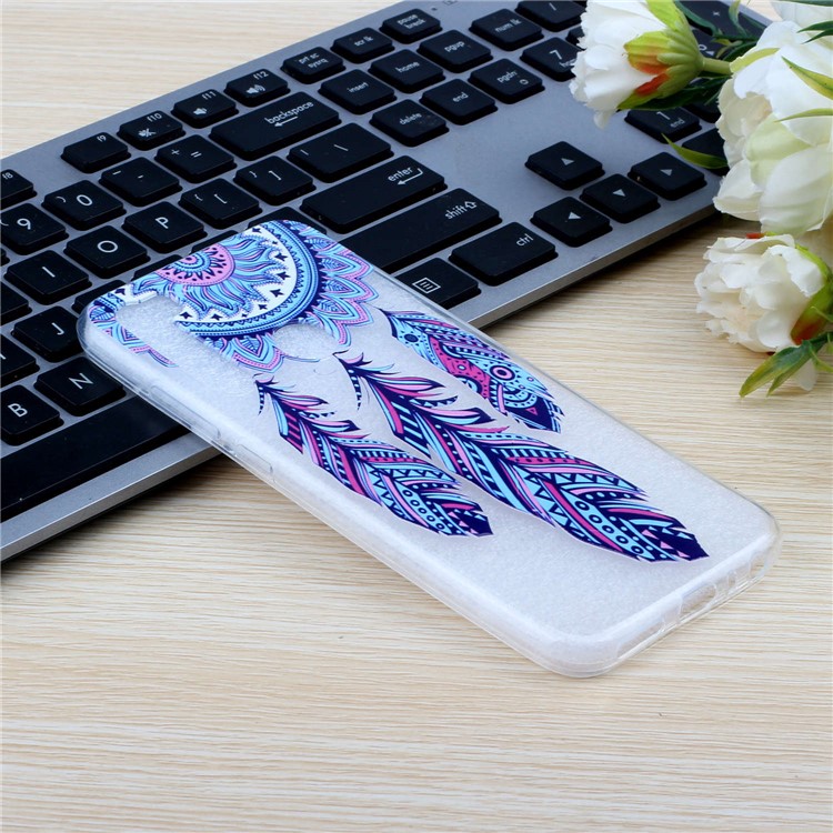 Embossed Rubberized TPU Phone Case for Xiaomi Redmi Note 8 - Dream Catche-5