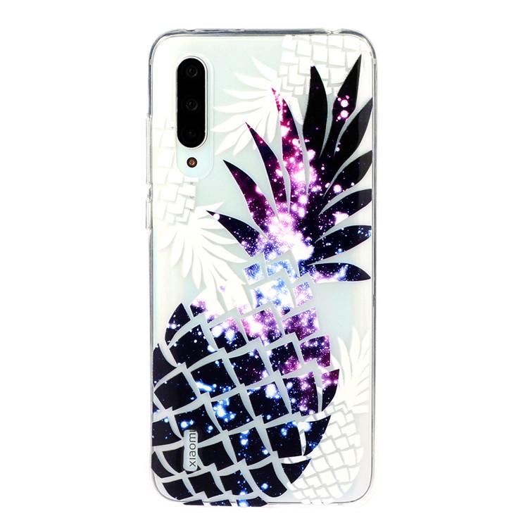 Embossed Pattern TPU Case for Xiaomi Mi CC9e/Mi A3 - Pineapple-2