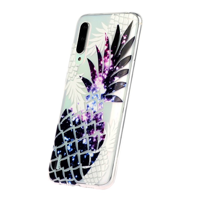 Embossed Pattern TPU Case for Xiaomi Mi CC9e/Mi A3 - Pineapple-5