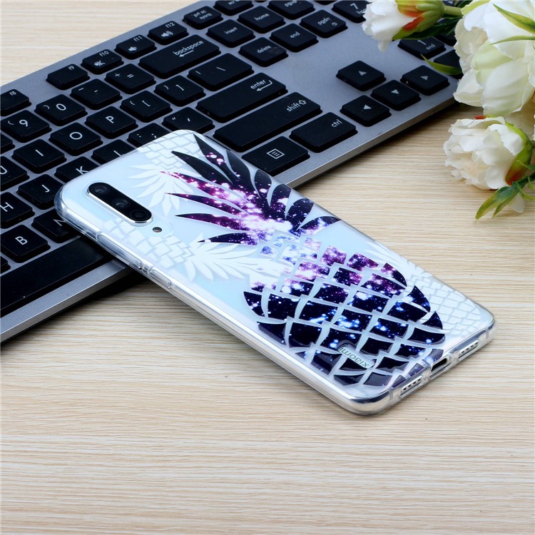 Embossed Pattern TPU Case for Xiaomi Mi CC9e/Mi A3 - Pineapple-6