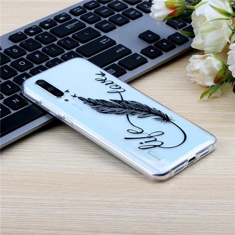 Embossed Pattern TPU Case for Xiaomi Mi CC9e/Mi A3 - Love and Life-7
