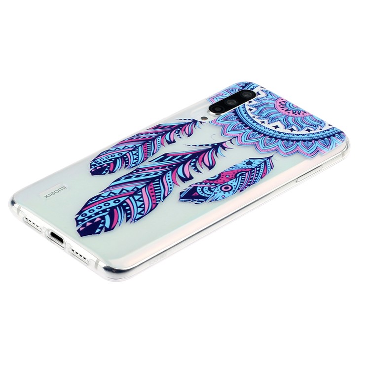 Embossed Pattern TPU Case for Xiaomi Mi CC9e/Mi A3 - Dream Catcher-3
