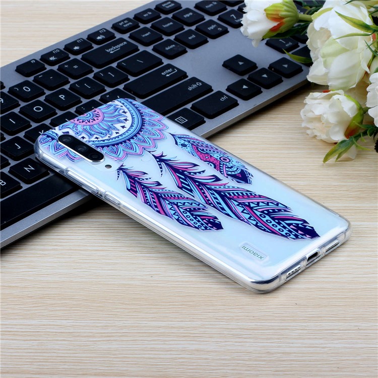 Embossed Pattern TPU Case for Xiaomi Mi CC9e/Mi A3 - Dream Catcher-8