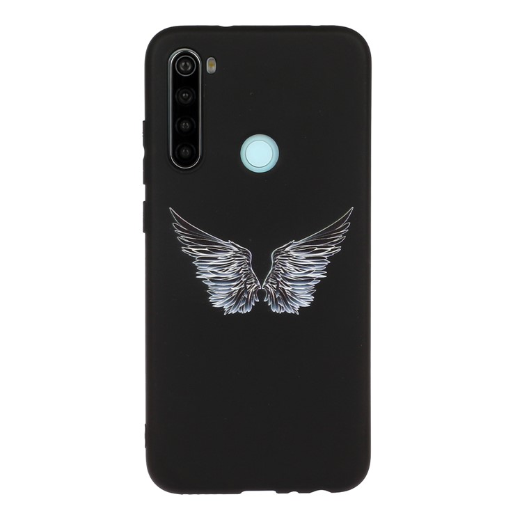 Pattern Printing Matte TPU Shell for Xiaomi Redmi Note 8 - Wings-1