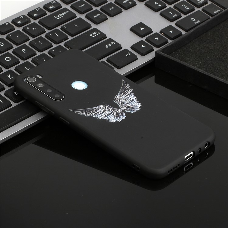 Pattern Printing Matte TPU Shell for Xiaomi Redmi Note 8 - Wings-5