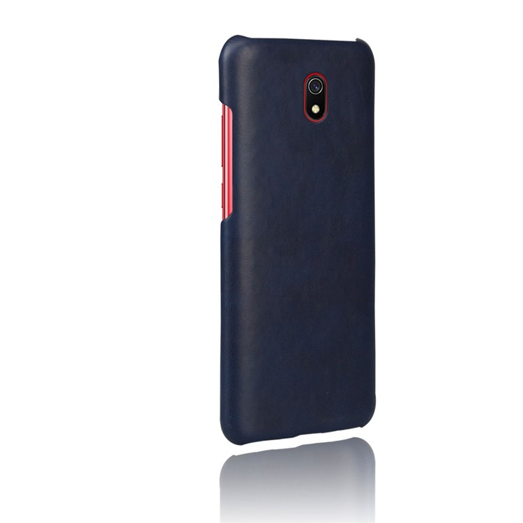 KSQ Crazy Horse PU Leather Coated Hard Plastic Case for Huawei Honor 8A - Blue-4