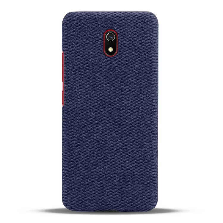 Cloth + PC Cell Phone Case Protective Shell for Xiaomi Redmi 8A - Blue-3