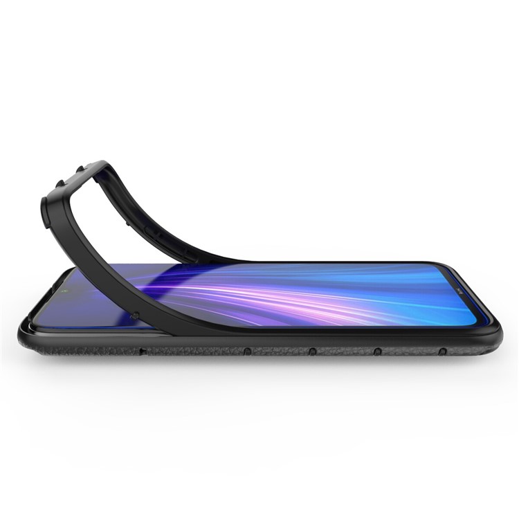 Ring Holder Kickstand Detachable PC + TPU Hybrid Case for Xiaomi Redmi Note 8 - Black-7