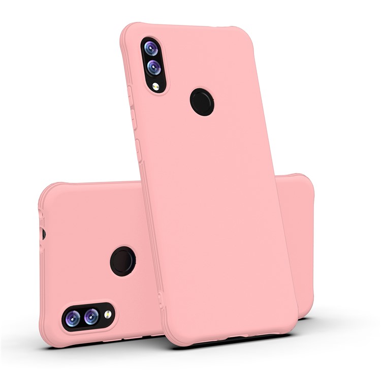 Matte Shock-proof TPU Mobile Phone Casing for Xiaomi Redmi Note 7 / Note 7 Pro (India) / Note 7S - Pink-5