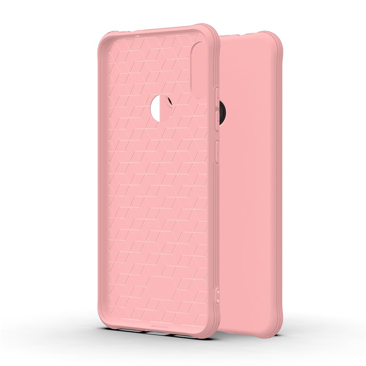 Matte Shock-proof TPU Mobile Phone Casing for Xiaomi Redmi Note 7 / Note 7 Pro (India) / Note 7S - Pink-6