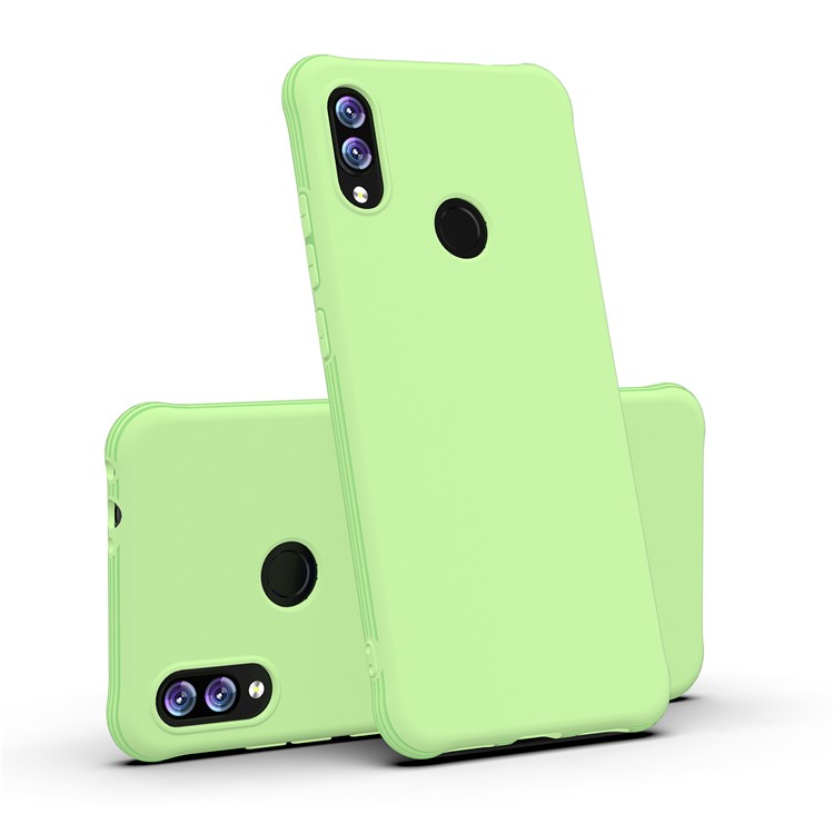 Matte Shock-proof TPU Mobile Phone Casing for Xiaomi Redmi Note 7 / Note 7 Pro (India) / Note 7S - Green-5