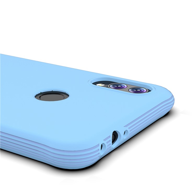Matte Shock-proof TPU Mobile Phone Casing for Xiaomi Redmi Note 7 / Note 7 Pro (India) / Note 7S - Blue-4
