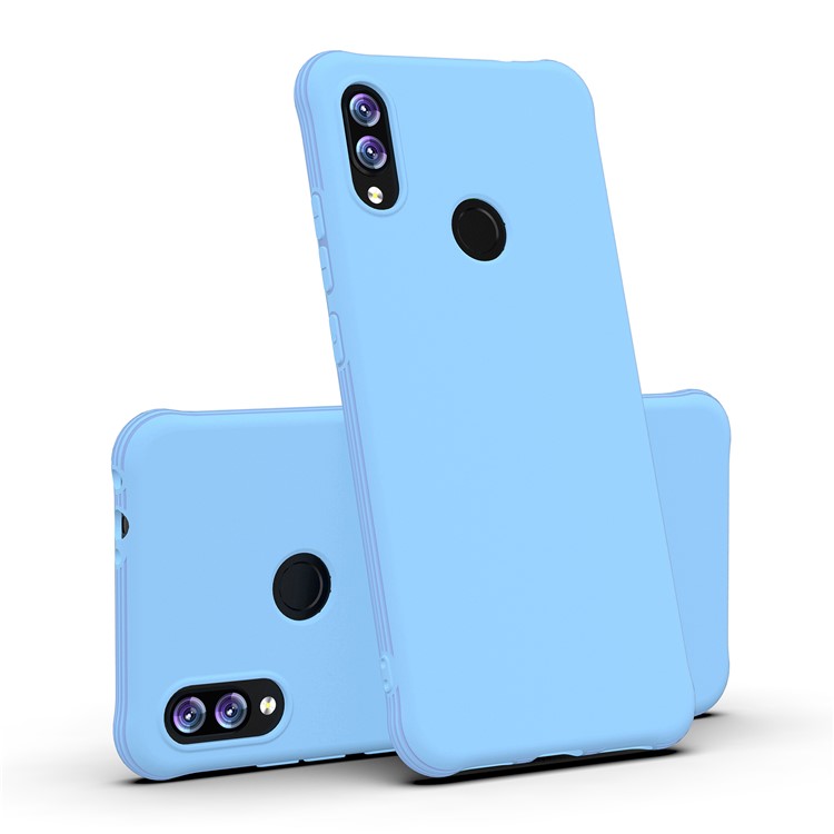 Matte Shock-proof TPU Mobile Phone Casing for Xiaomi Redmi Note 7 / Note 7 Pro (India) / Note 7S - Blue-5