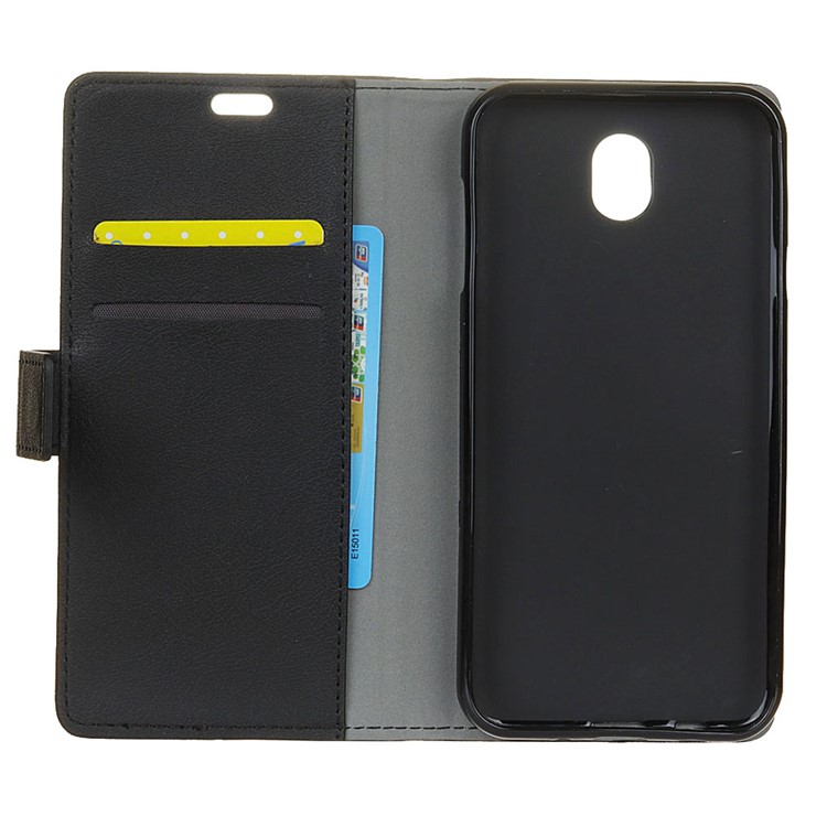 Wallet Leather Stand Phone Case for Xiaomi Redmi 8A - Black-4