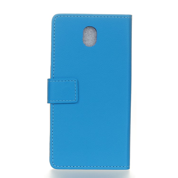 Wallet Leather Stand Phone Case for Xiaomi Redmi 8A - Blue-3